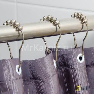 Кольца для штор Piercing Chrome 16 шт.